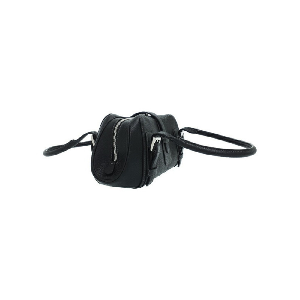 Loewe Leather Bag Handbag Senda Black